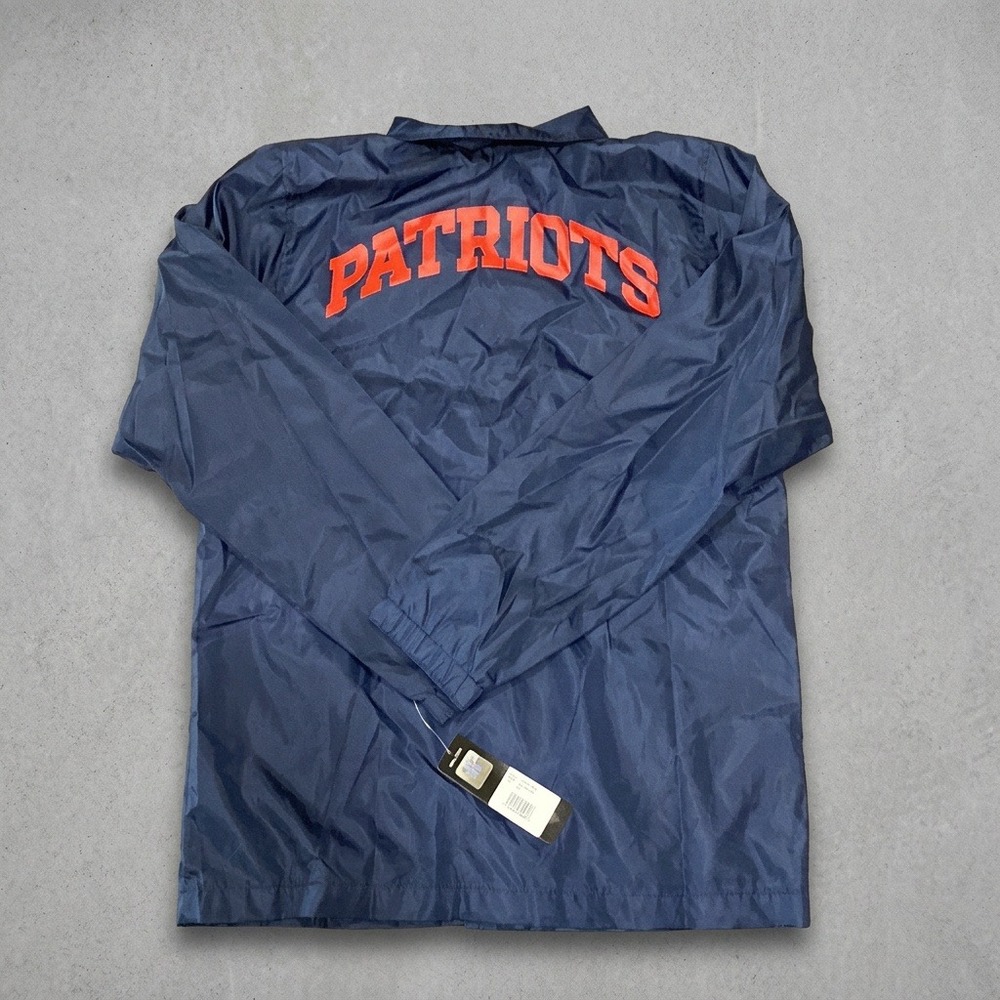 New England Patriots Jacket Youth XL 18 Navy NFL Team Apparel NWT